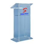 Stylish Acrylic Podium SP-608 with Thick clear Acrylic sheet