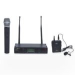 Superior Wireless Microphone System with 48 Selectable UHF channels Studiomaster MR-12