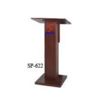 Wooden Podium SP-622 With Optional Accessories