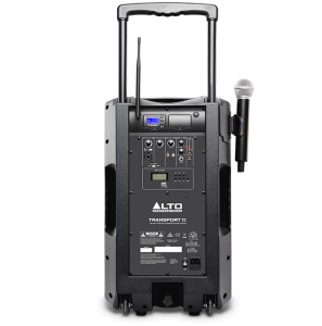 Alto POWERED SOUND SYSTEM WITH WIRELESS MICROPHONE AND USB MEDIA PLAYER -Back