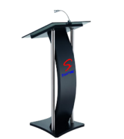 Wooden & Stainless Steel Podium SP-633