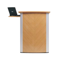 Wooden Podium with laptop tray SP-648