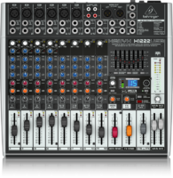 Analog 16-Input 2/2-Bus Mixer Behringer XENYX X1222USB Top