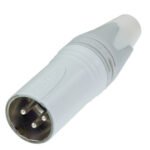 Neutrik NC3MXX-WT XX Series 3-Pin Male XLR Cable Connectors