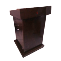 Digital wooden Podium SIL-513 A - saatvikcommunication-audio video solution
