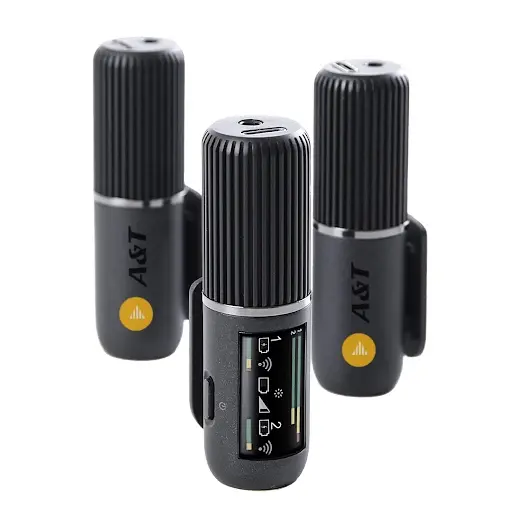 A&T AIR Pro Wireless Microphone with 2.4GHz digital transmission