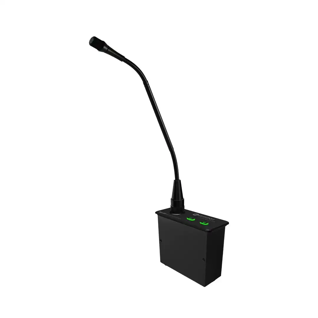 Erthpot NCS-5CF Flush Mount Chairman Unit with NGM516 gooseneck microphone for conference rooms.