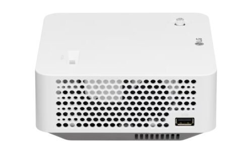 LG CineBeam PF510Q Smart Portable Projector with Simple Remote, back side
