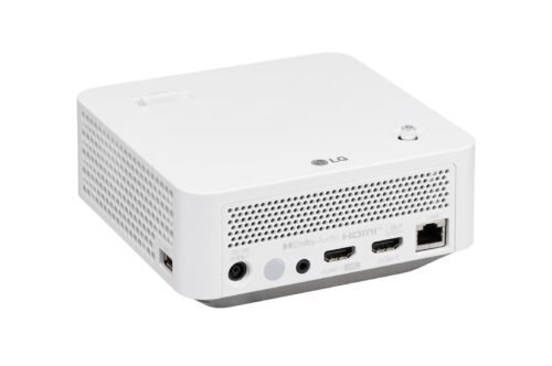 LG CineBeam PF510Q Smart Portable Projector with Simple Remote, back side