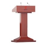 Teak Plywood Wooden Podium SP-532