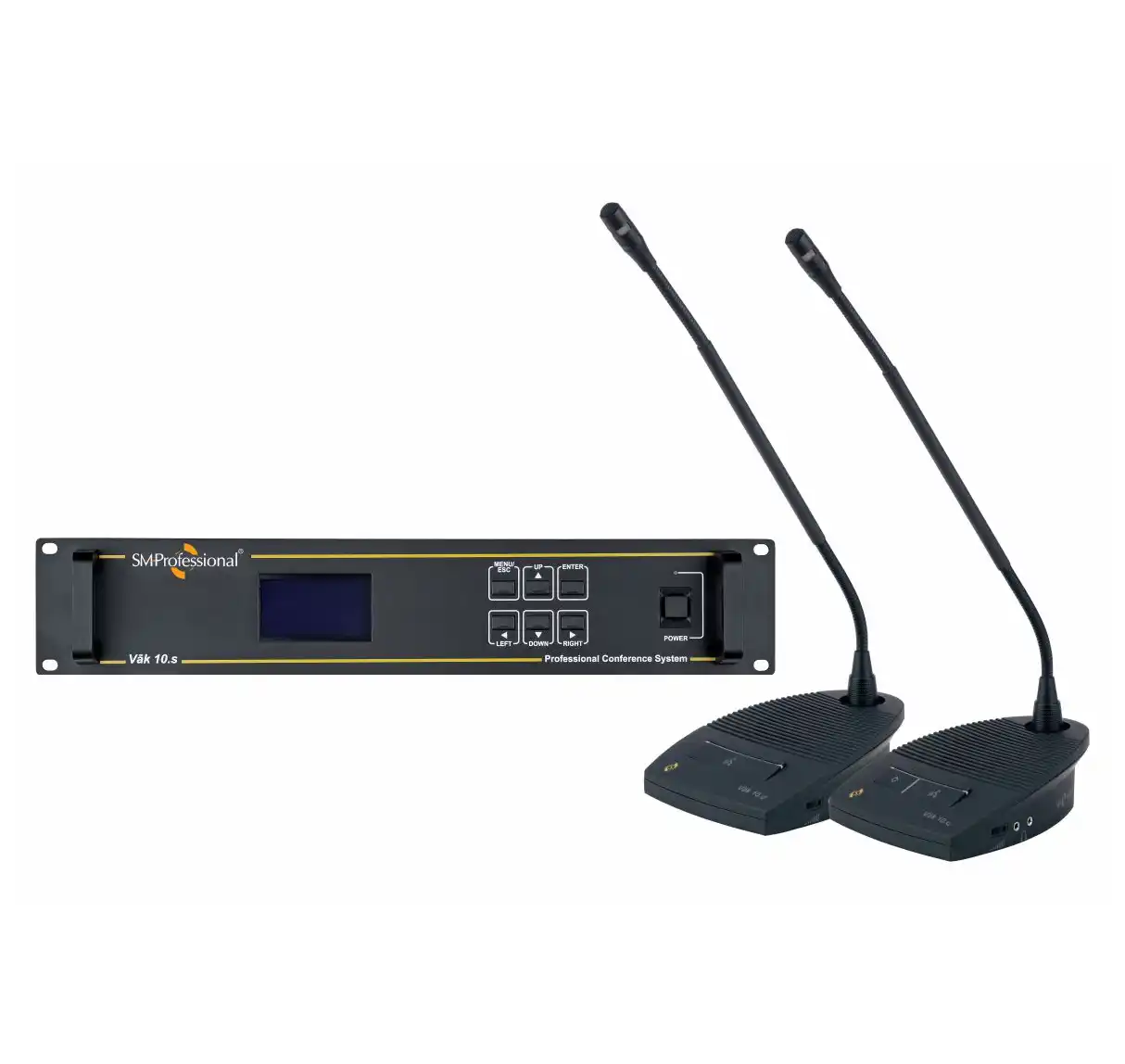 Studiomaster Vak10 Multi-Functional Professional Conference System with Controller, Chairman Unit, Delegate Unit