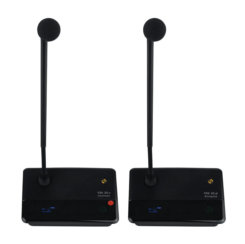 Studiomaster Vak_30c and Vak30d_chairman and Delegate unit for wireless conference system