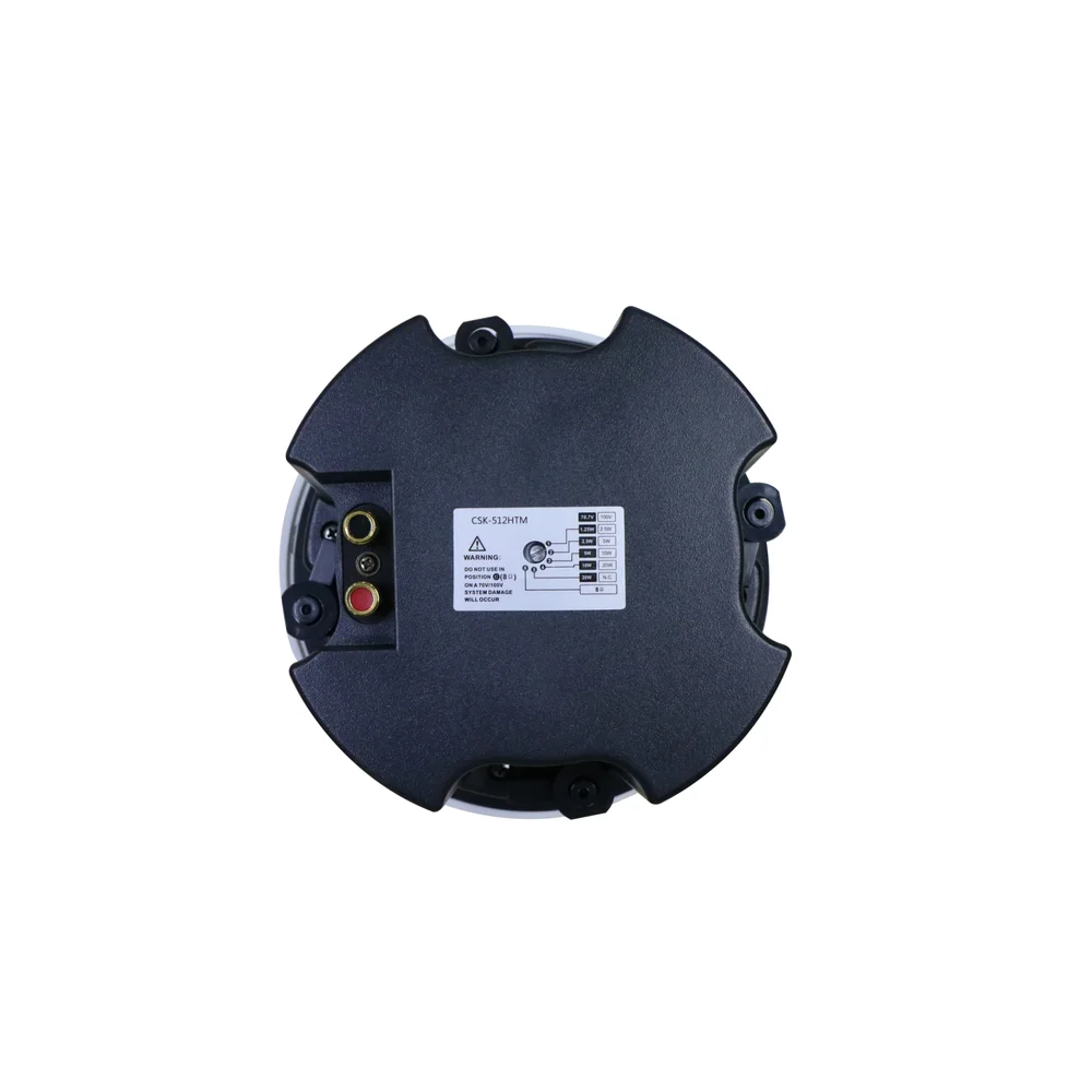 CMX CSK-613HTM 6.5" 2-Way Ceiling Speaker with ABS Back Can (30W/60W) - View 4