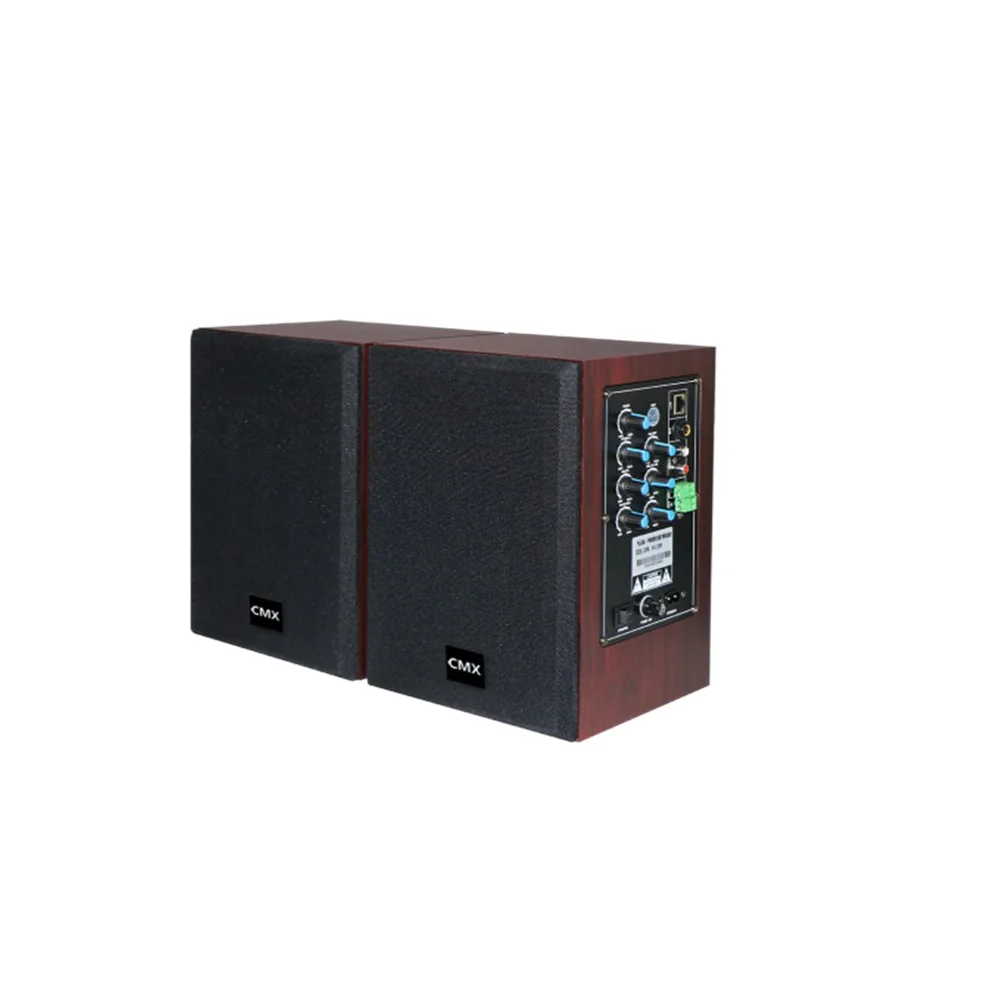 CMX DI-9723 and DI-9723F IP network powered wall mount active and passive speaker pair