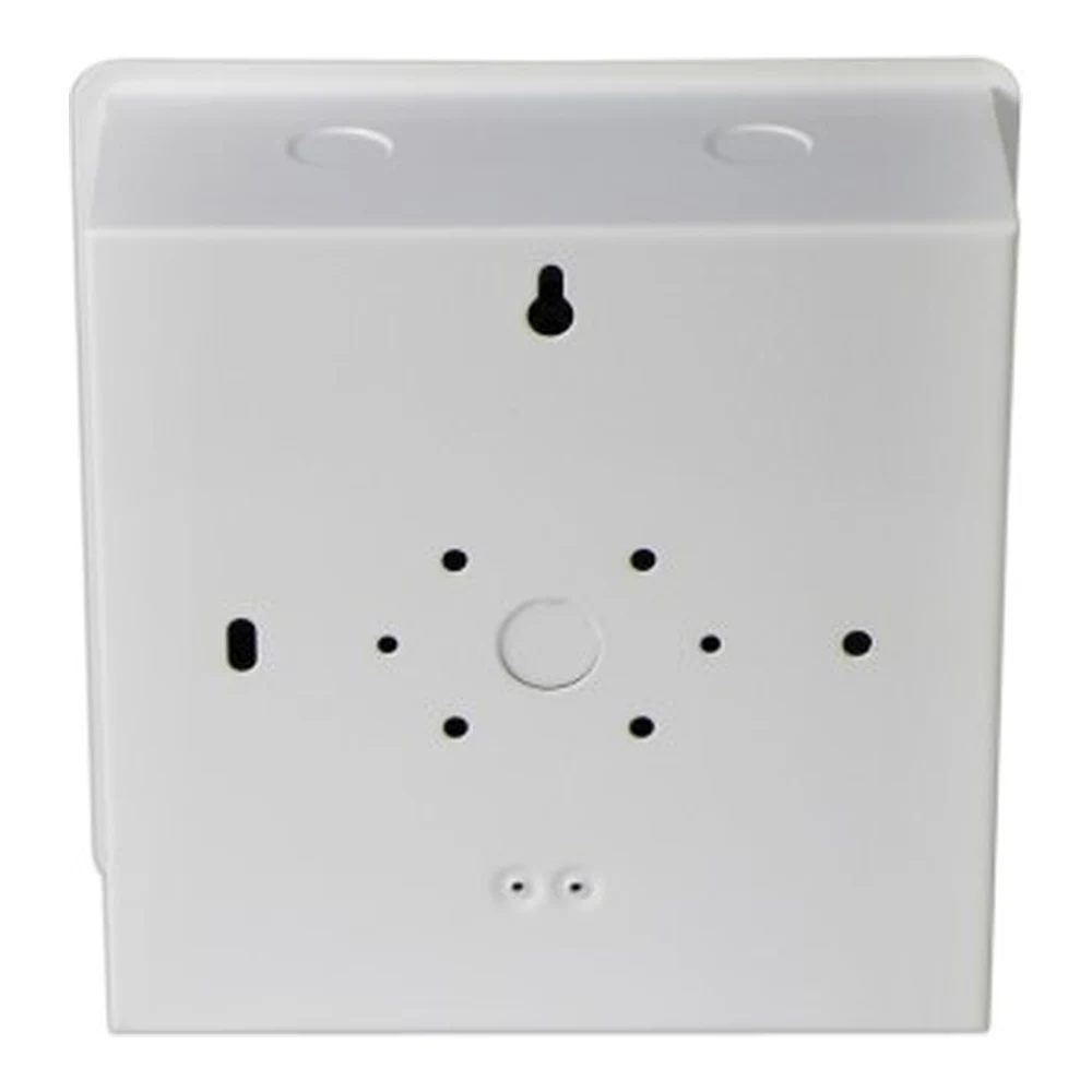 CMX FWS-56MEN internal view showing fire dome, ceramic connector block, thermal fuse, and 100V line transformer