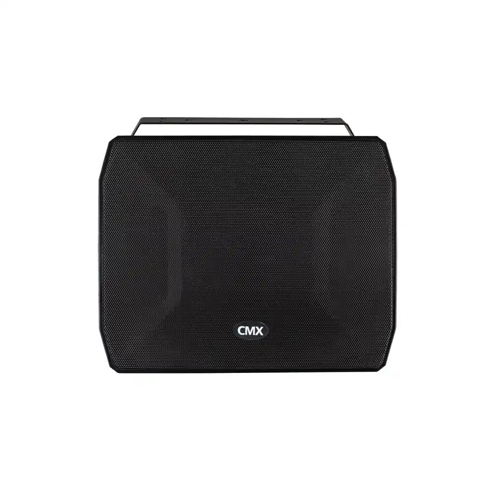 CMX HSK-108TSEN IP66 Weatherproof 2-Way Horn Loudspeaker Side View with Stainless Mounting Bracket