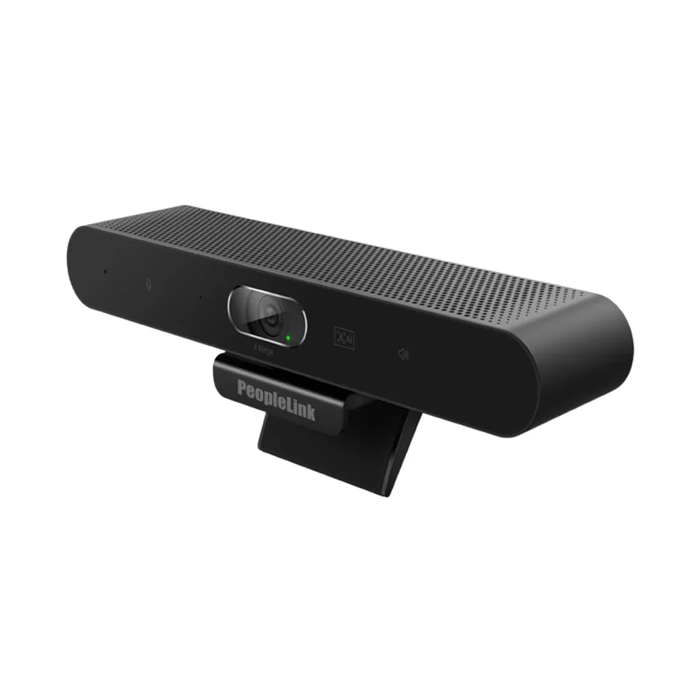 PeopleLink i20 Plus all-in-one conference videobar 3D perspective angle view