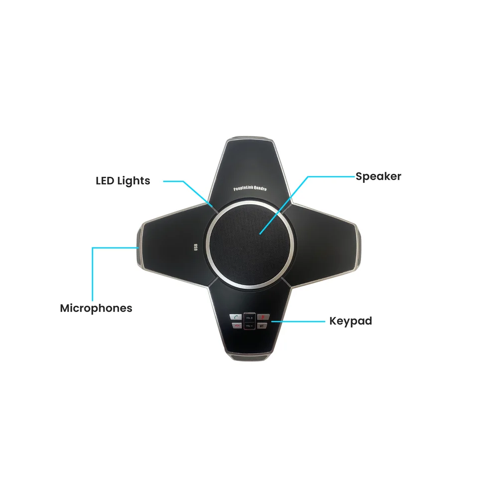PeopleLink Quadro USB Conference Speakerphone - View 4
