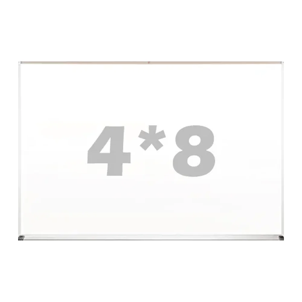Saatvik SWB-48 Classroom Writing WhiteBoard 4x8 Feet Non-Magnetic Melamine
