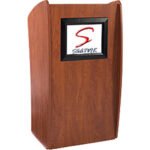 Laminated Wooden Podium SP-551