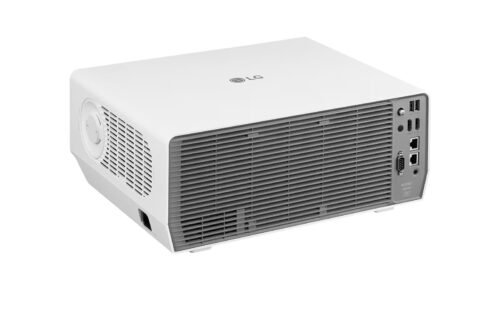 LG ProBeam 4K (3840x2160) Laser Projector with 6,000 ANSI Lumens Brightness, upper back view, BU60PST